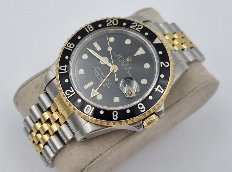 Rolex Orologi: ROLEX GMT MASTER II 18K/SS 1995 REF 16713 – Usato da Meyrin venduto da ame_shw5 1