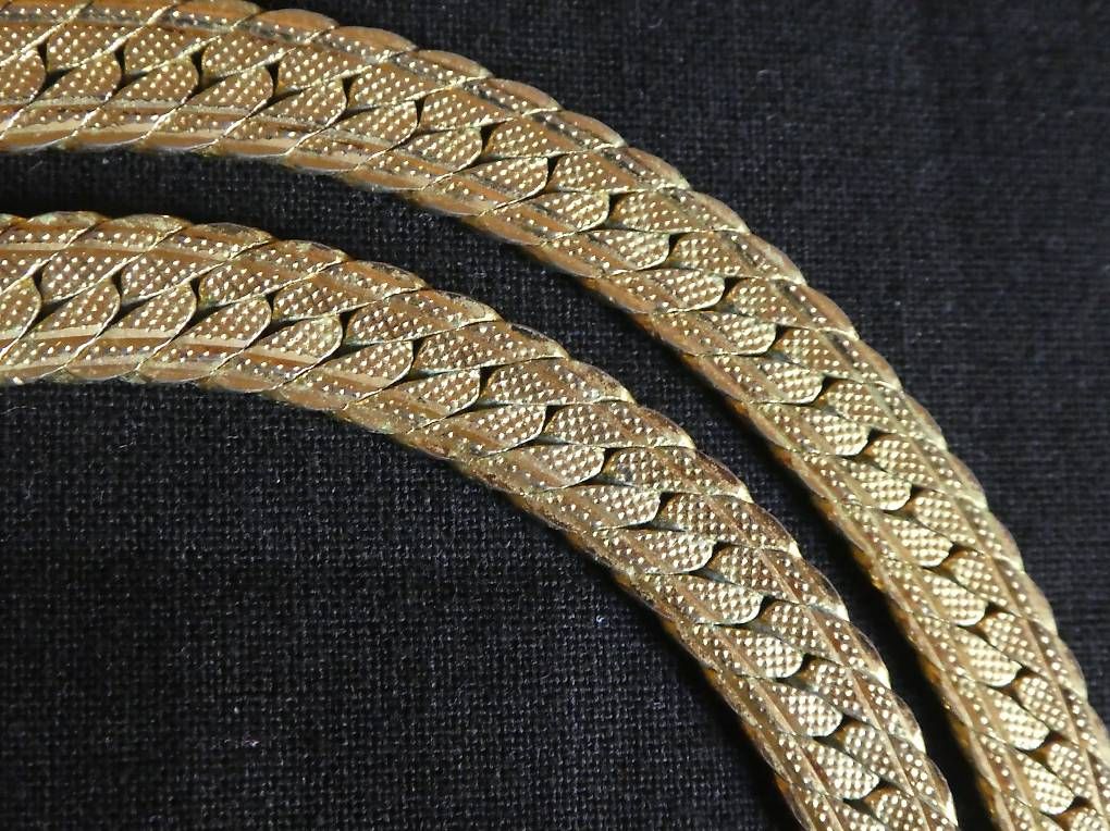 Catenine: Halskette  vergoldet – Usato da Andelfingen venduto da Annegret06 1