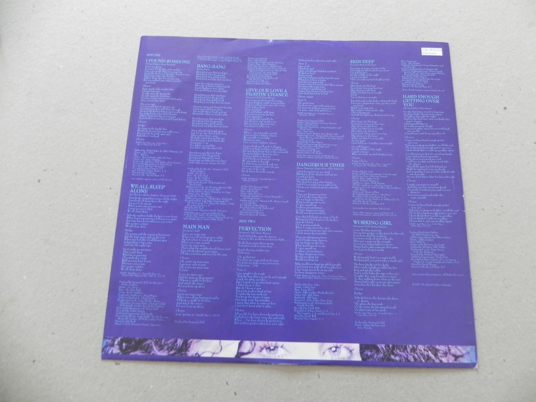 Schallplatten: LP USA Pop Sängerin Cher 1987 – Gebraucht aus Siebnen von krimsie 3