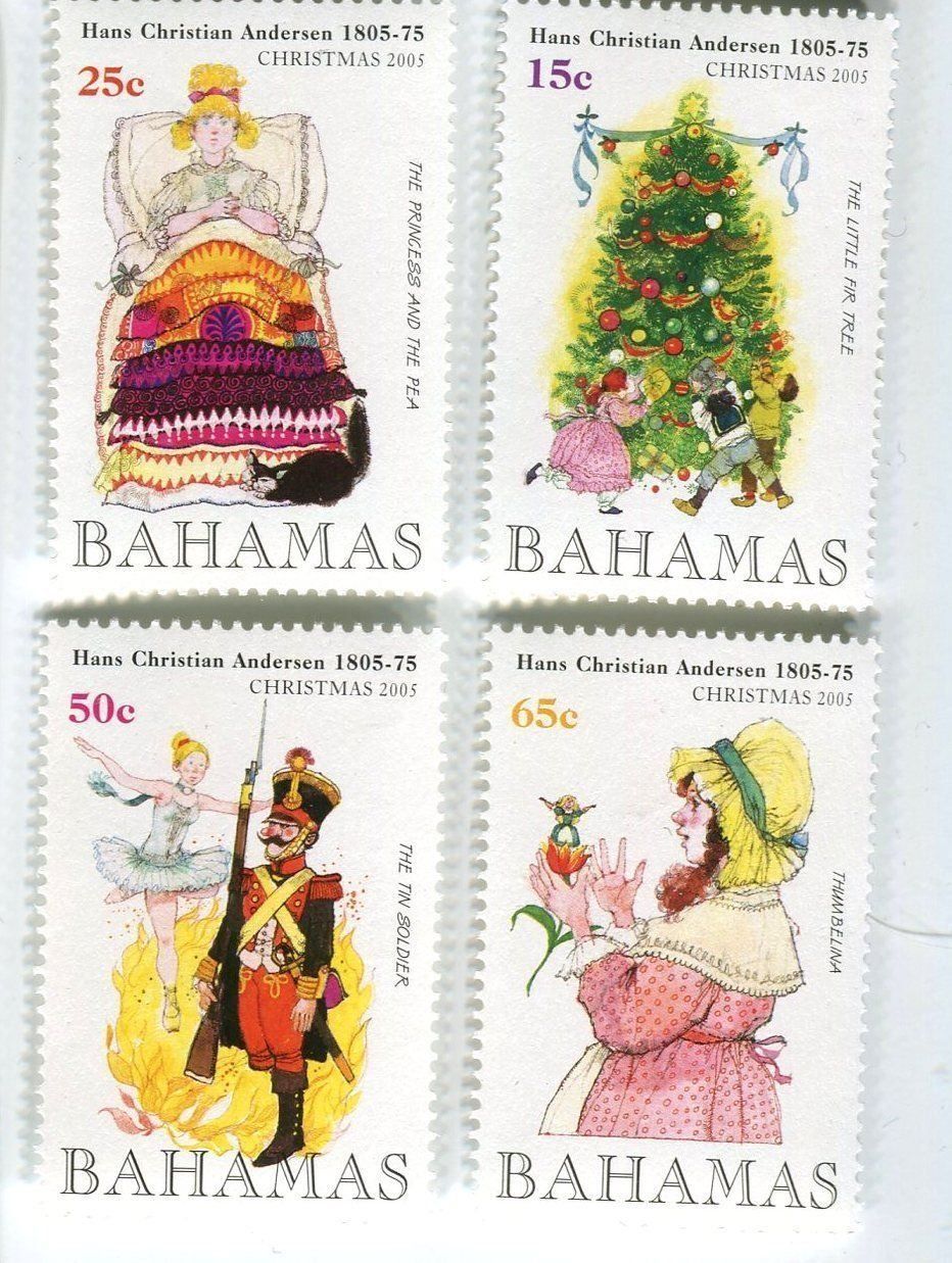 Tutti i francobolli: Briefmarken "Märchen von Andersen". Bahamas – Nuovo e nell'imballaggio originale da Basel venduto da Butsch5