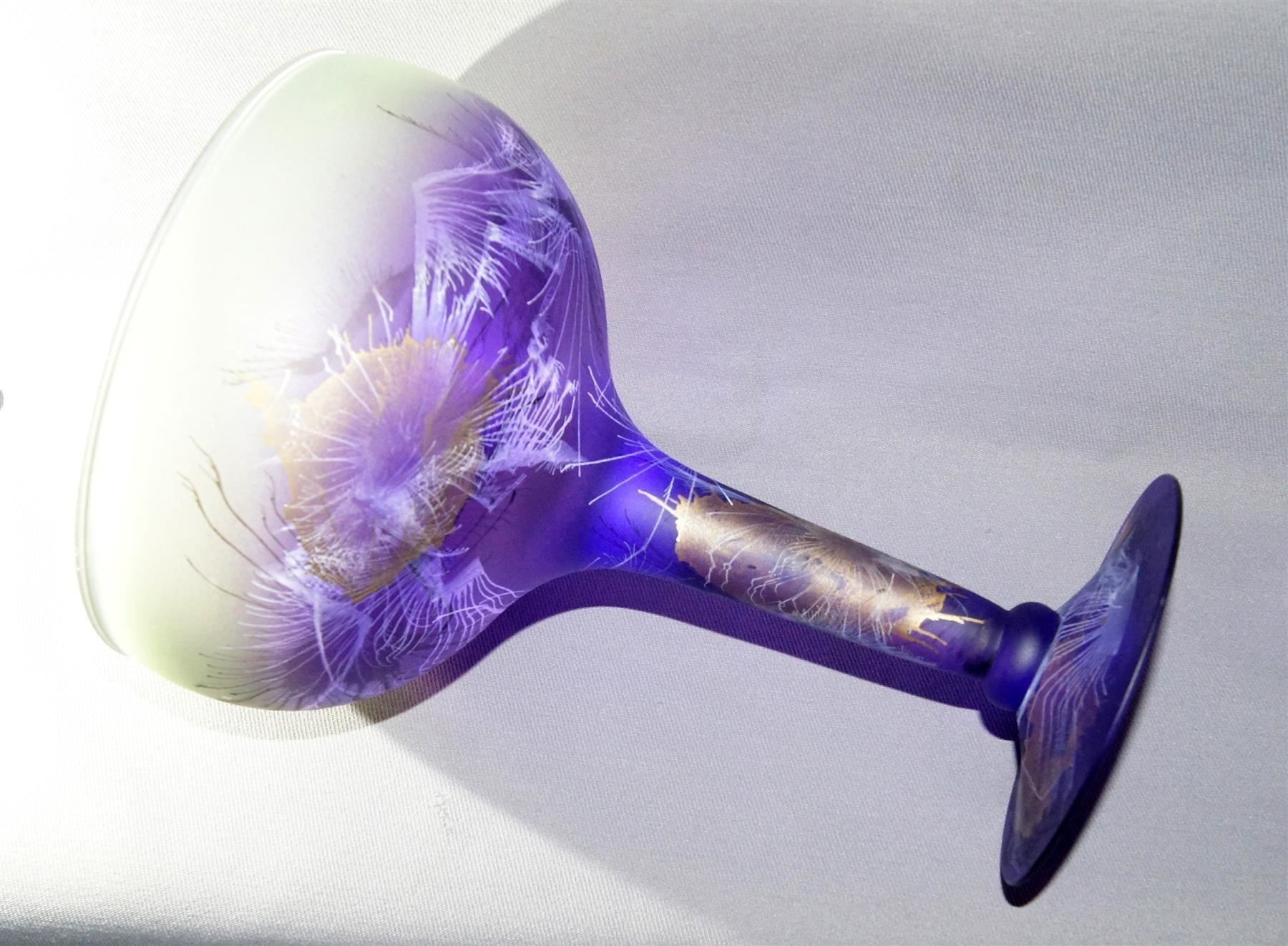 Vase & Récipients: Grosser Prunkpokal blau-violett irisierend – D'occasion à Geroldswil par ARTEFACTO 6