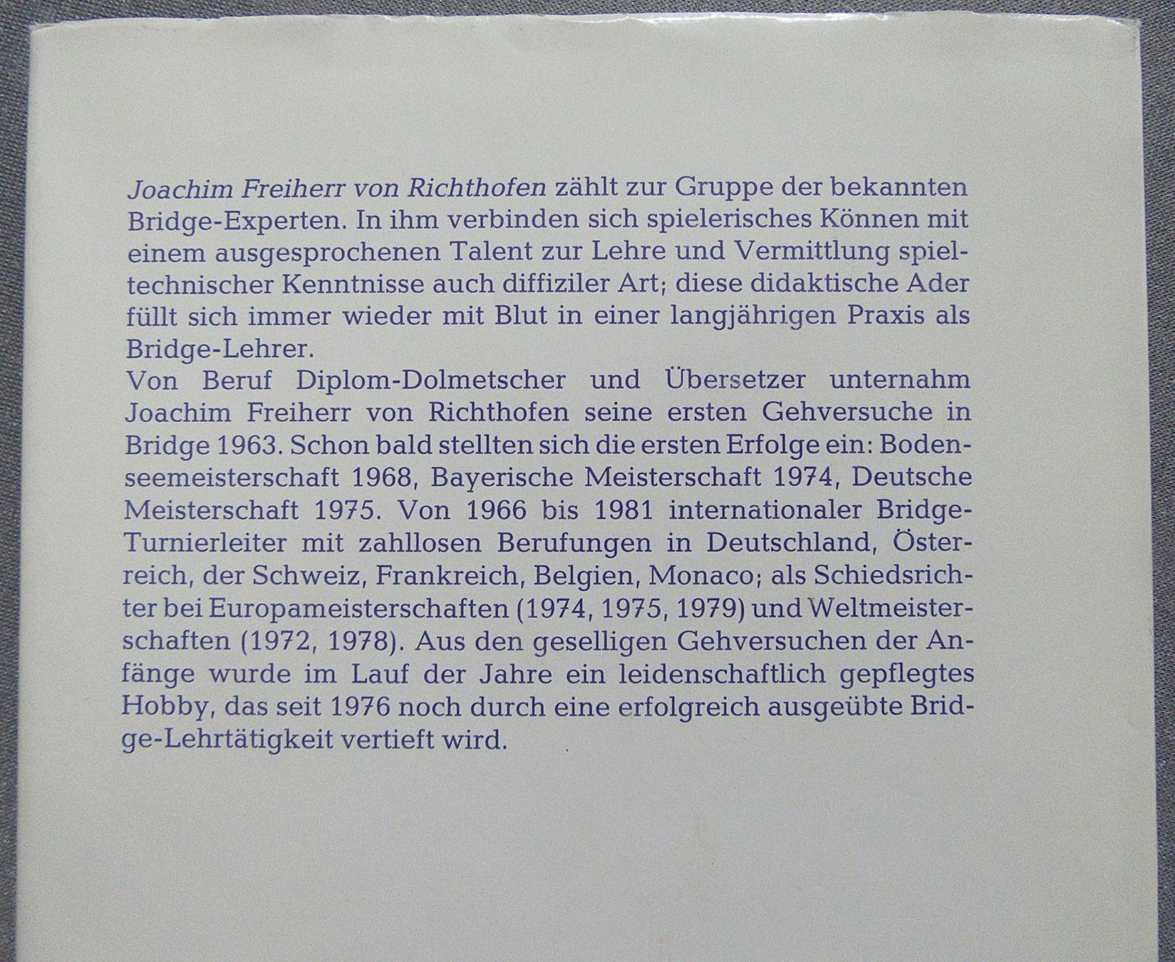 Libri: Das neue Bridge-Gefühl • Bridge-Merkverse – Usato da Auenstein venduto da Padabimbim 1