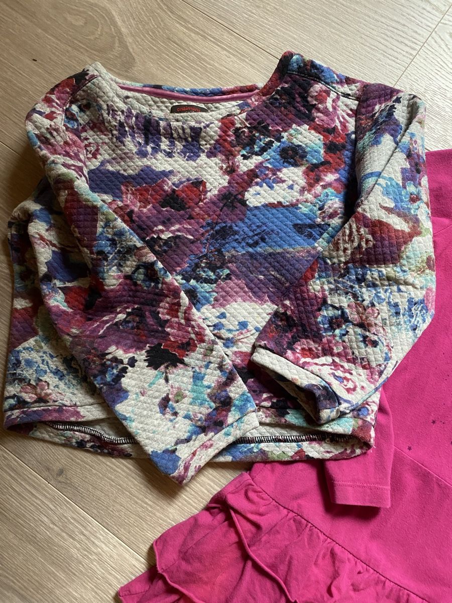 Catimini Lotti & Set di vestiti: Catimini Kleid und Pullover Gr. 128 – Usato da bern venduto da marion78 2