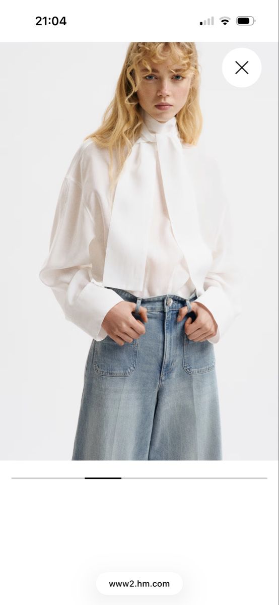 H&M Jeans: H&M Wide High Jeans – Usato da Erlenbach ZH venduto da itemstobepruchased 1