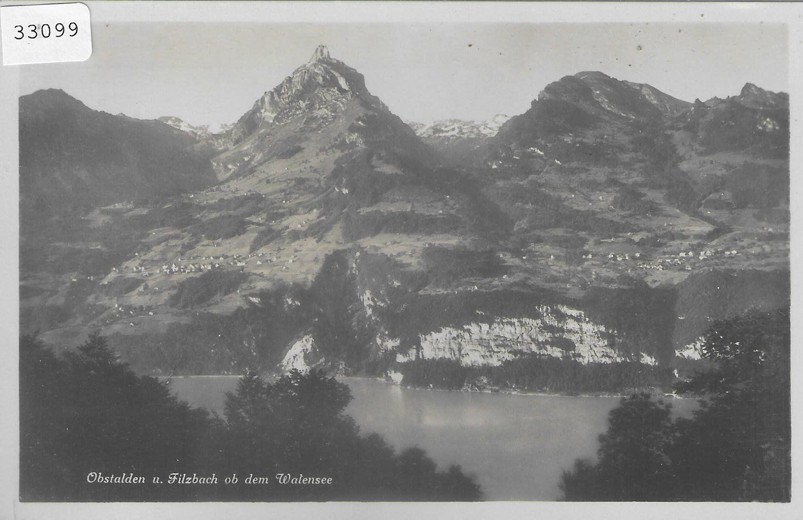 Cartoline postali: Obstalden und Filzbach ob dem Walensee – Usato da Ettingen venduto da Kartenplanet