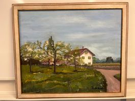 Tableau peinture huile