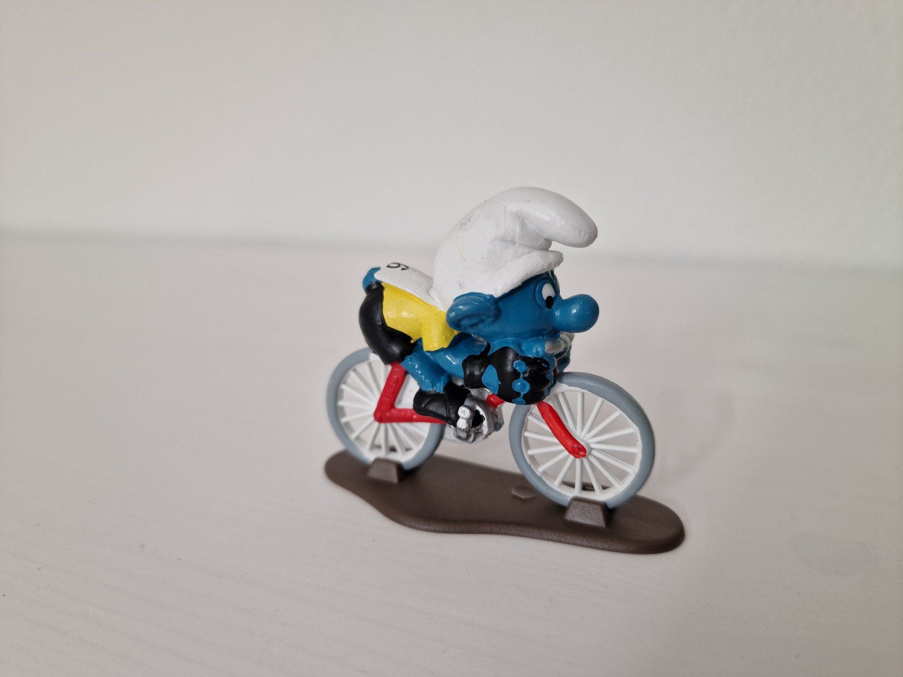 Schleich Statuette: Schleich 40270 Sport Schlumpf Radfahrer – Usato da Root venduto da Tanja.st 1