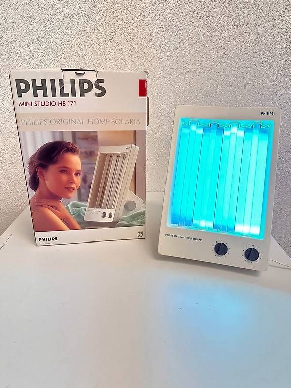 Philips Solarium: Vintage Philips Gesichtssolarium HB 171 – Usato da Obernau venduto da Arche_Noah_Brocki