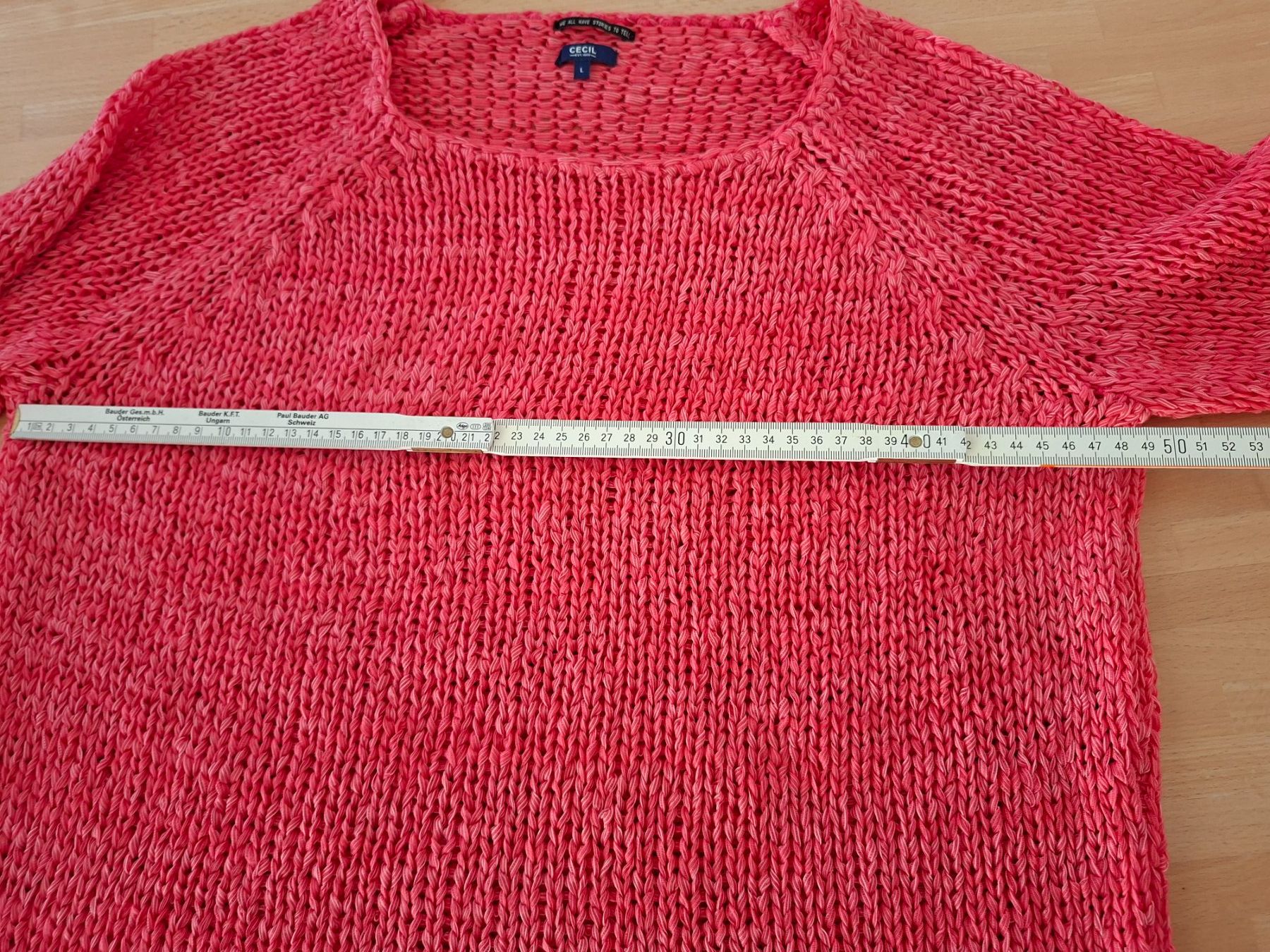 Cecil Maglioni & Felpe: Cecil Bändchenpullover in  koralle, , Grösse L – Usato da Balsthal venduto da sarah23rot 2