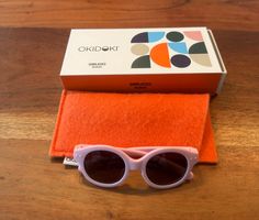 OKIDOKI Sonnenbrille Pink Polarized Kinder neu mit Box