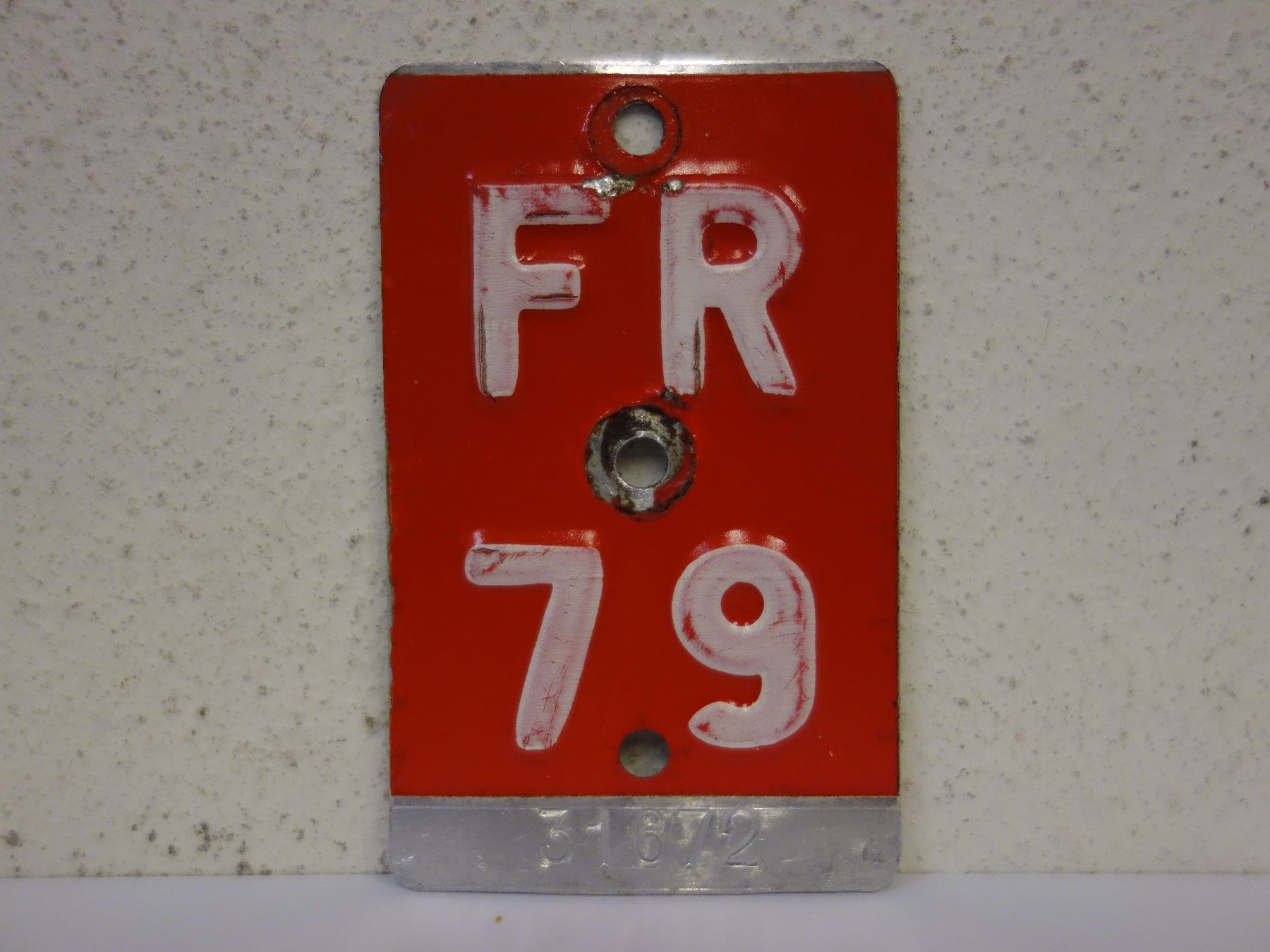 Ecriteaux: FR 79 VELONUMMER - FAHRRADSCHILD – D'occasion à Kerzers par djstarsky73
