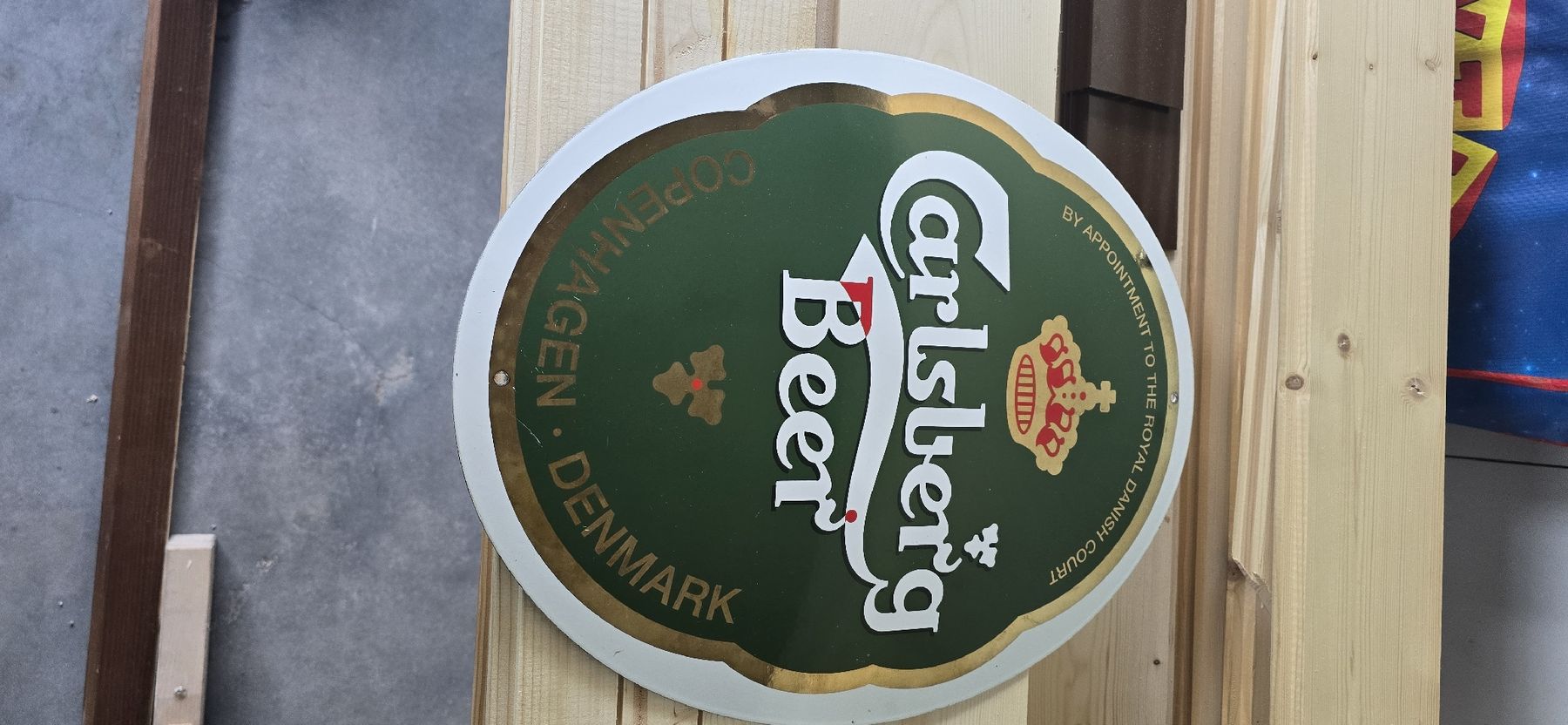 Schilder: Emailschild Carlsberg – Gebraucht aus Lauperswil von iveco6
