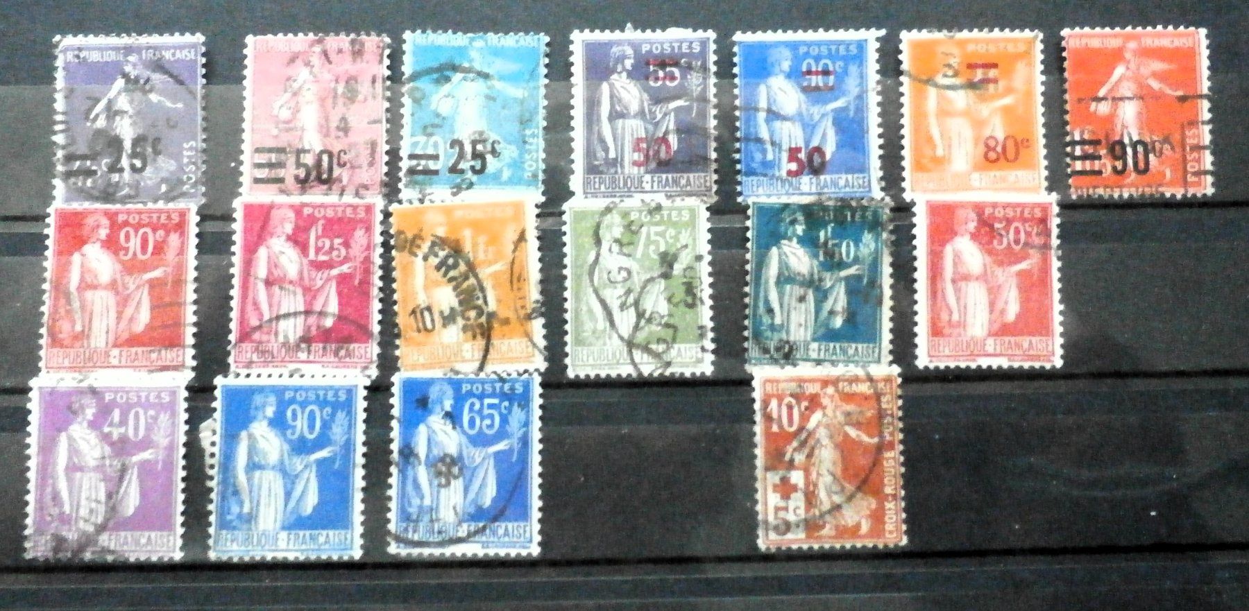 Alle Briefmarken: Frankreich  Konvolut – Gebraucht aus Kehrsatz von Bernherb2 1
