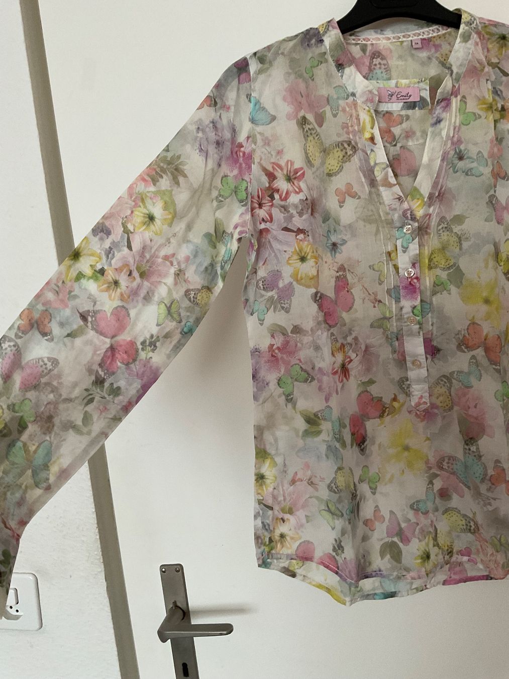 Emily van den Bergh Camicette: Emily van den Bergh Bluse Gr 34 feine Baumwolle – Usato da Urdorf venduto da alda02 3