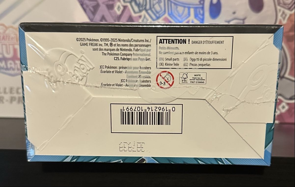 Pokémon Carte collezionabili: Pokémon Display  Aventures Ensemble FR – Nuovo e nell'imballaggio originale da Grand-Lancy venduto da Mario64 5