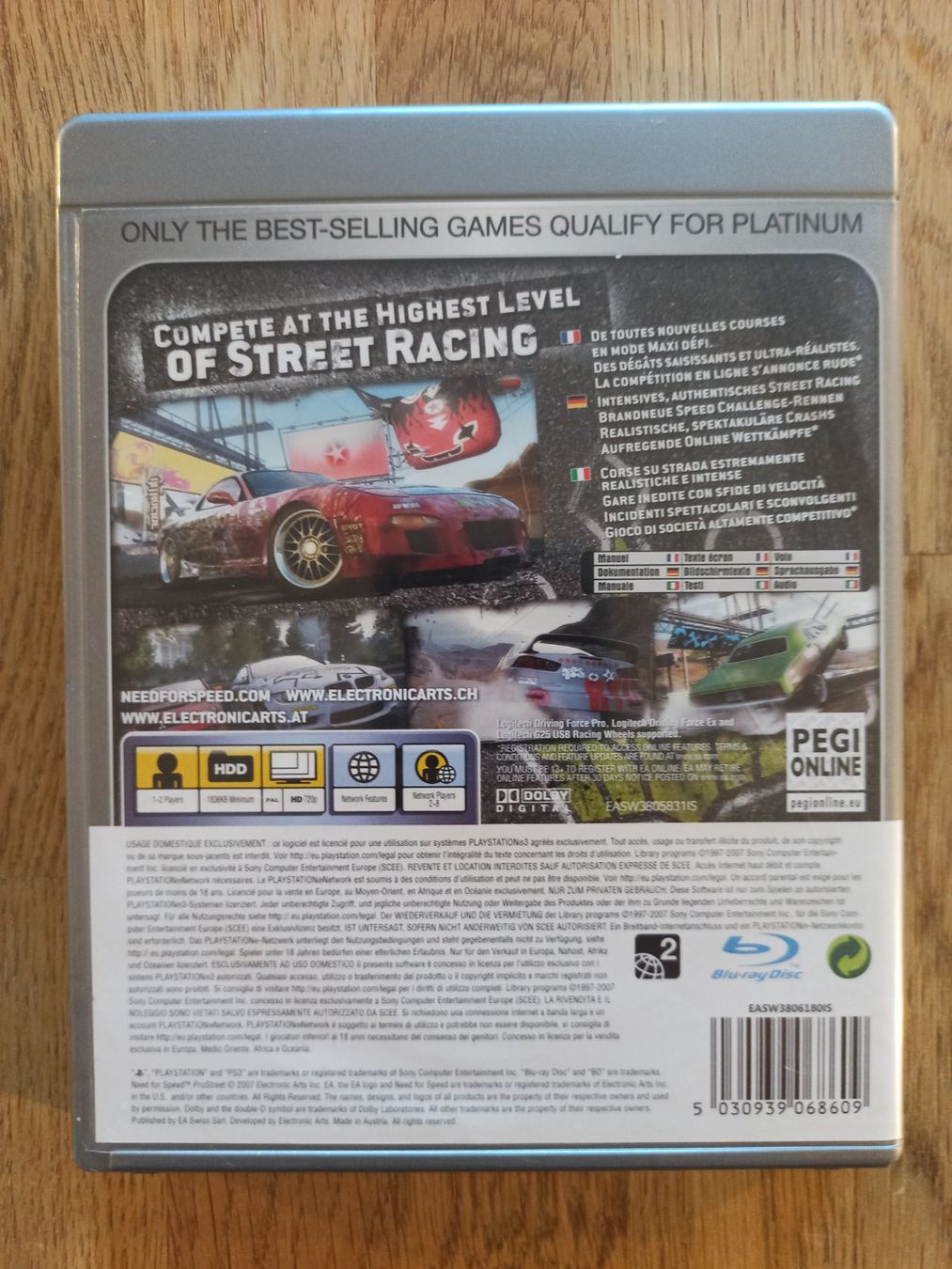 Spiele: Need for Speed ProStreet [Platinum] PS3 – Gebraucht aus Oberweningen von mar_87mx 1
