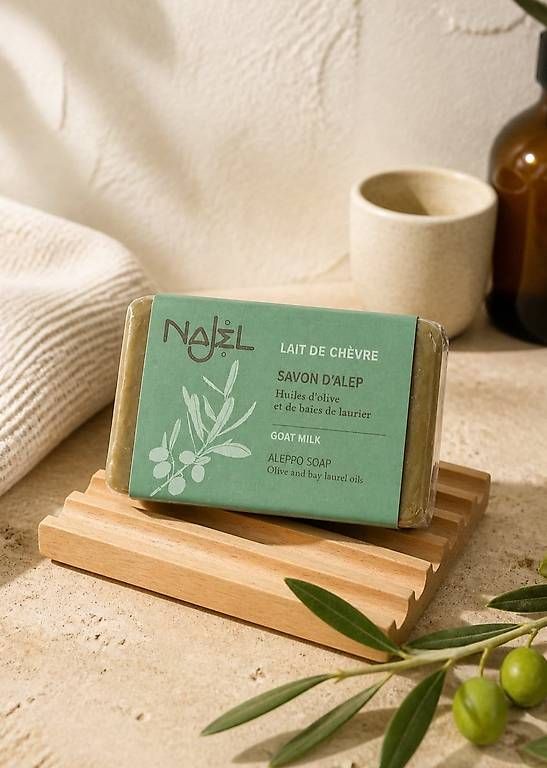 Doccia: Savon d'Alep Lait de chèvre – Usato da Sonvilier venduto da vid_h56j