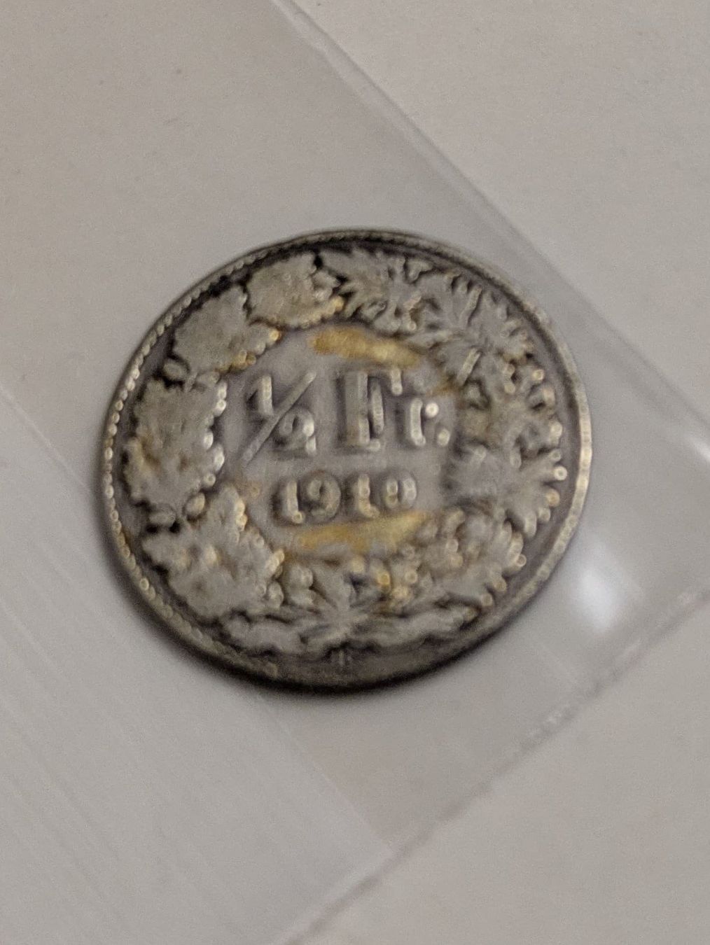 Tutti le monete: 50 Rappen 1910 – Usato da Uznach venduto da binmaley_1