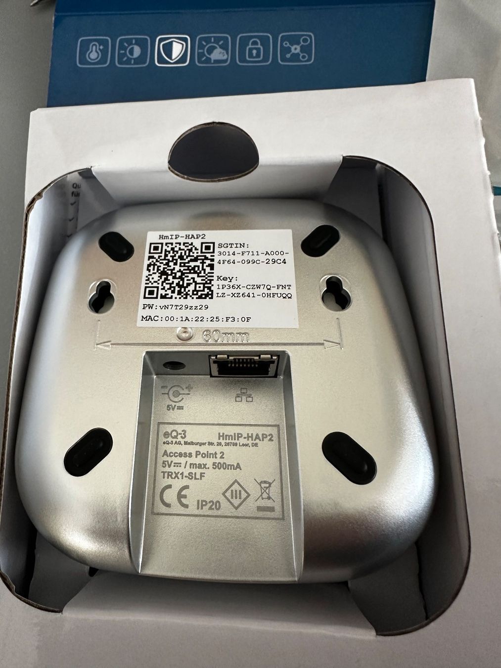 Homematic Componenti elettronici: Homematic IP Access Point HmIP-HAP2 – Nuovo e nell'imballaggio originale da Kreuzlingen venduto da ppruewer 2