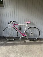 Hercules Ventimiglia Vintage Rennvelo pink/weiss – 12 Gang