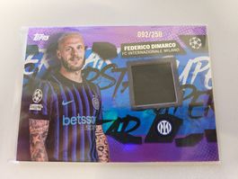 25-26 Topps UEFA Club Comp. Superstar Relic F. DIMARCO Inter