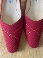 Jimmy Choo, chaussures rouges tweed, T 37
