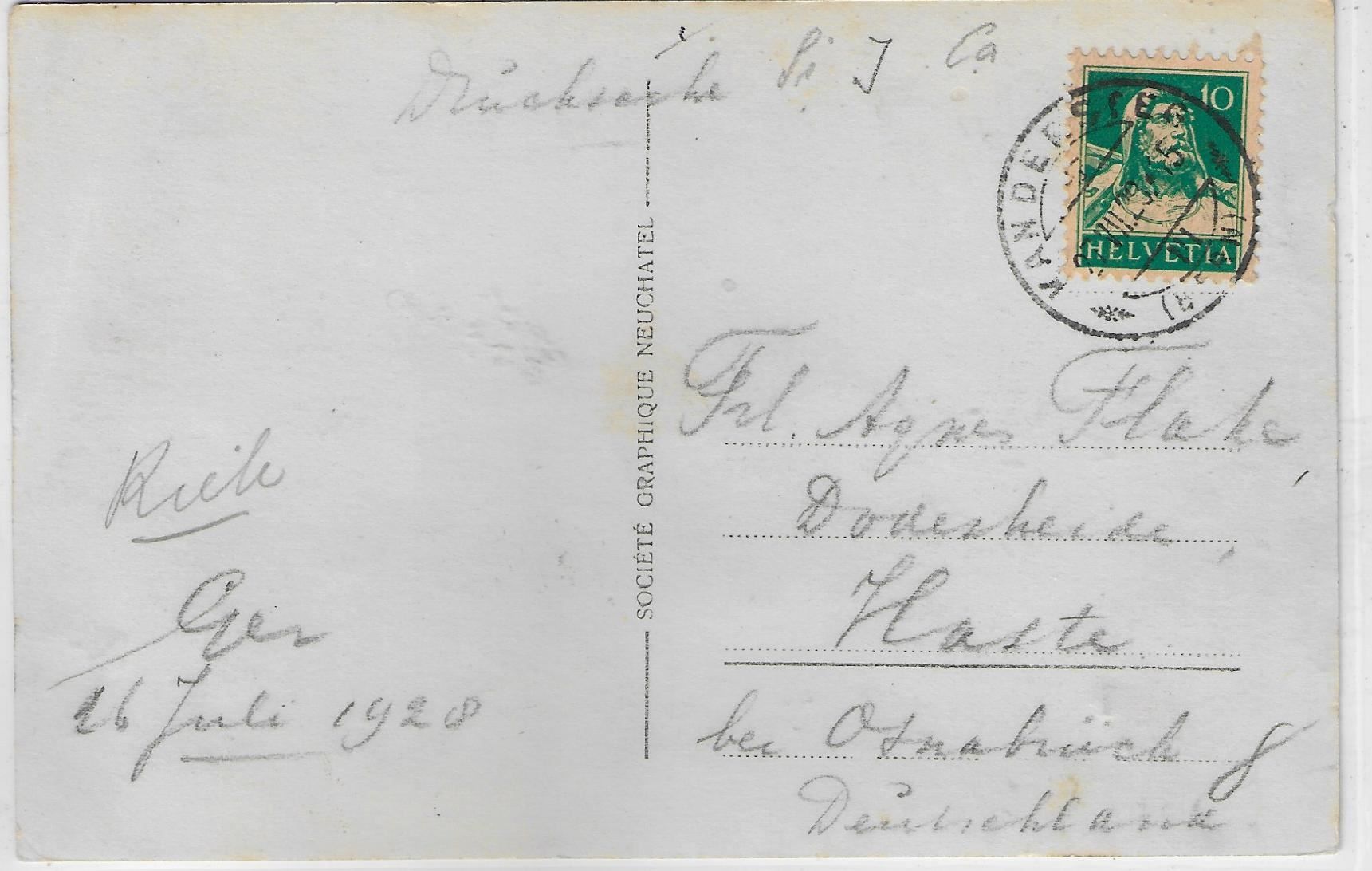 Cartes postales: Gasterntal - Selden – D'occasion à Ettingen par Kartenplanet 1