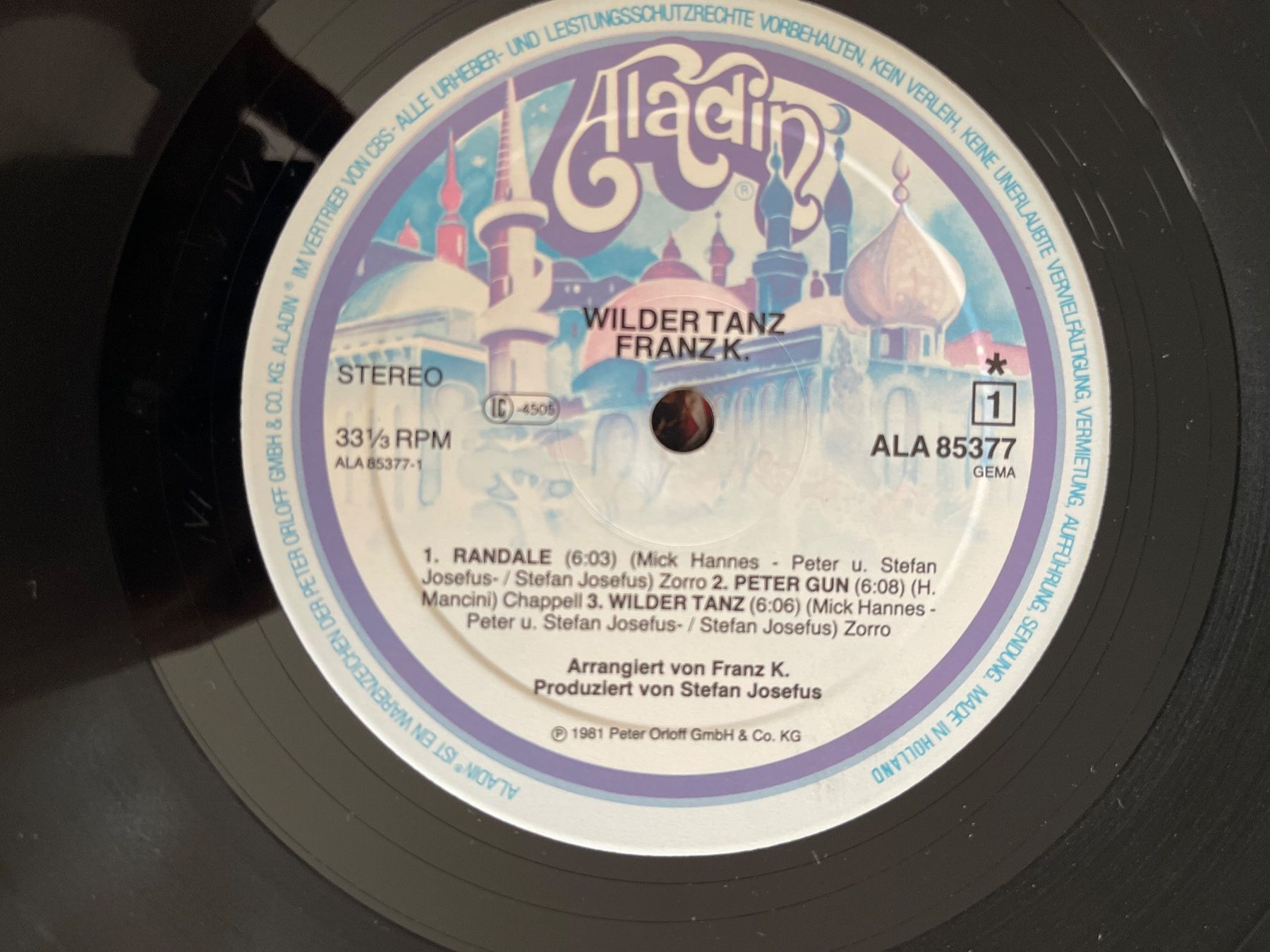Dischi in vinile: A272/Franz K. - Wilder Tanz – Usato da Frutigen venduto da Philippe_jsp 2