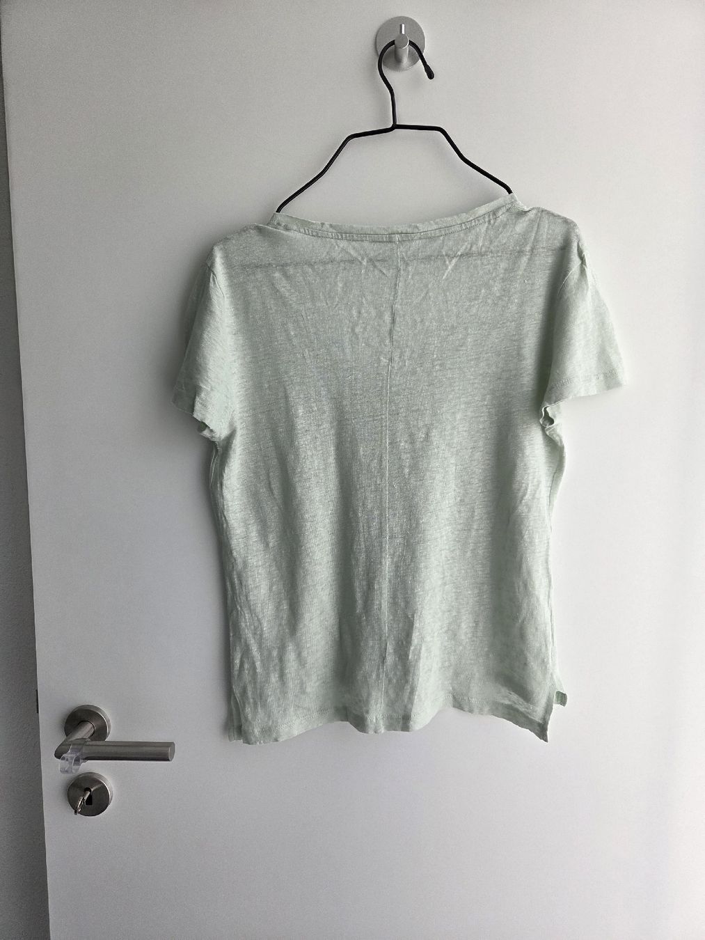 Mango T-shirt: Leinenshirt helles türkis Gr. XS – Usato da Kriens venduto da ..stx.. 1