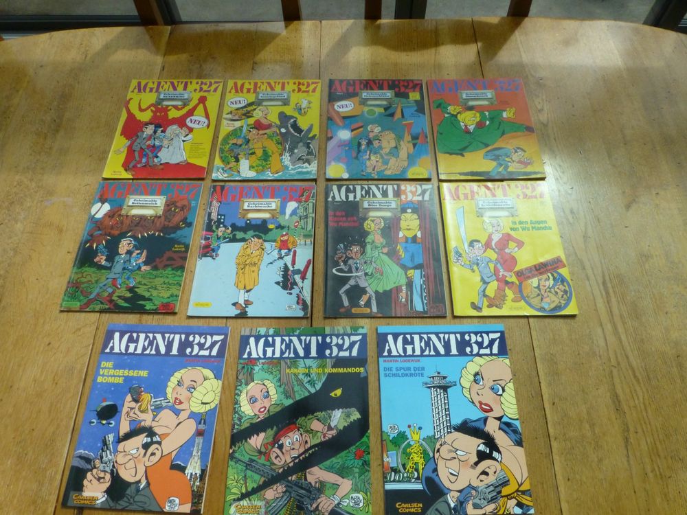 Comics AGENT 327 Band 1-8 von 1983 - 85 & Band 10-12 2002-03 | Kaufen ...