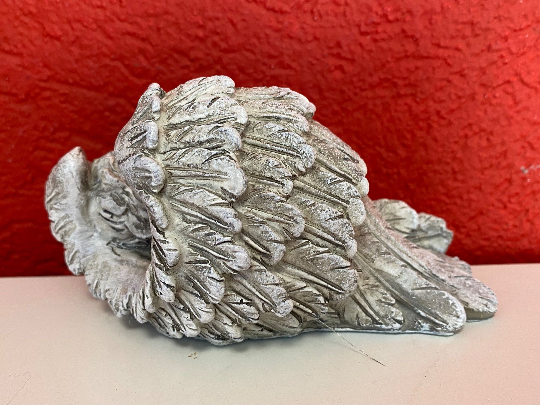 Statuette: Süsser Schutzengel, Engel mit Hund- Neu – Nuovo e nell'imballaggio originale da Zäziwil venduto da Emlea 2