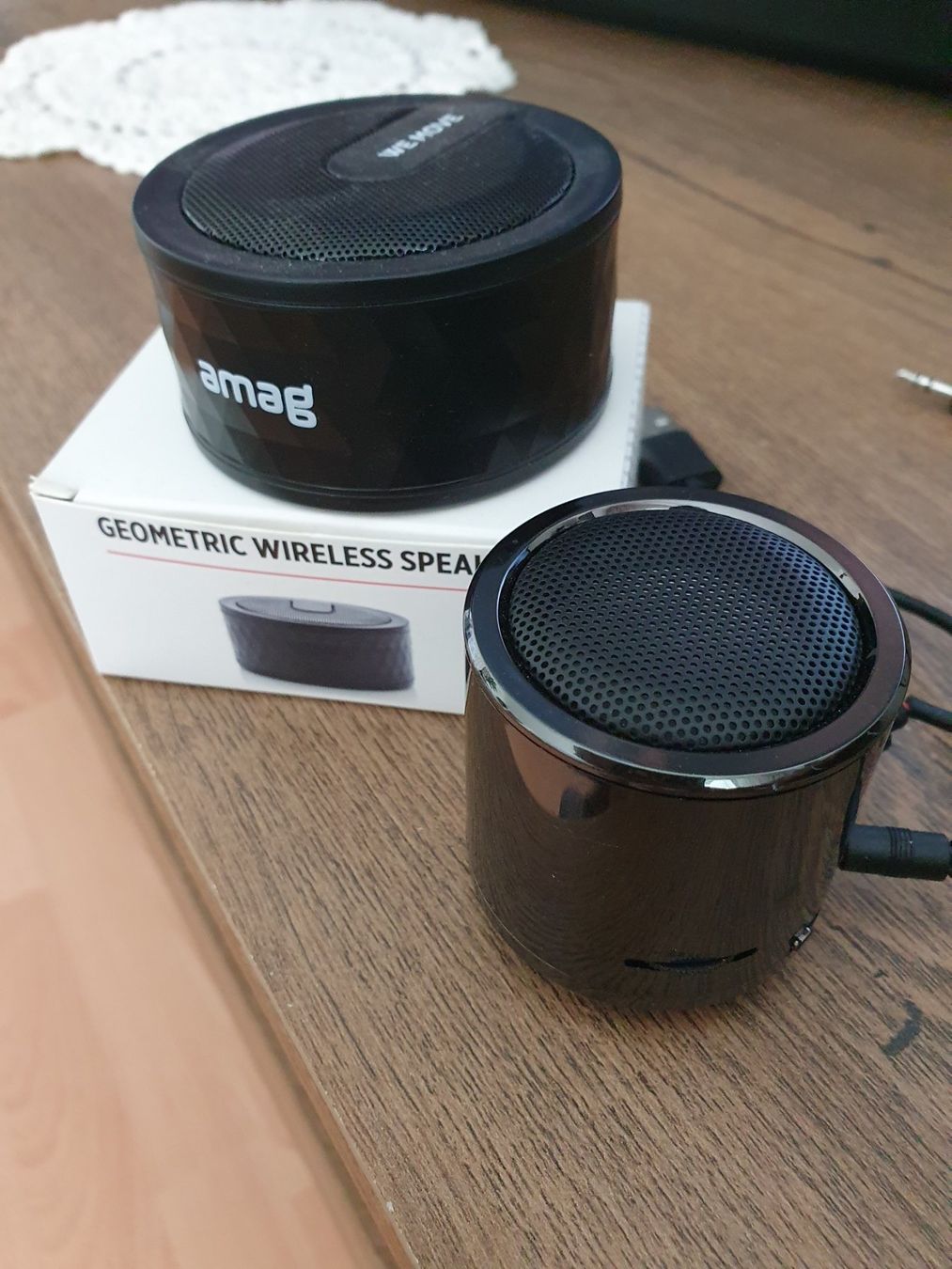 Lautsprecher: Geometric Wireless Speaker 2 Stück – Gebraucht aus Klingnau von Fee1960