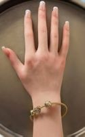 Goldfarbenes Armband, 925 Silber, Neu❣️