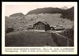 Unterwasser /Obertoggenburg, Jugend-Erho