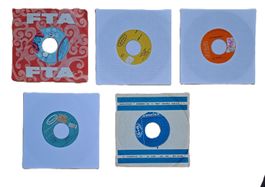 Singles Paket 5 Stück_45rpm-Set 1c Südamerika