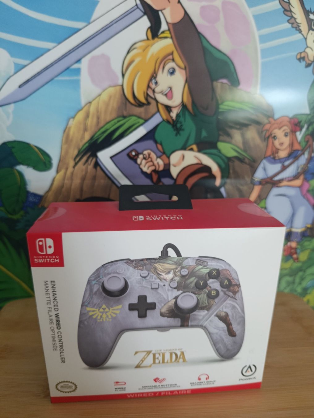 Nintendo Controller: Zelda Enhanced Wired Controller – Nuovo e nell'imballaggio originale da Ostermundigen venduto da kit_dh6z