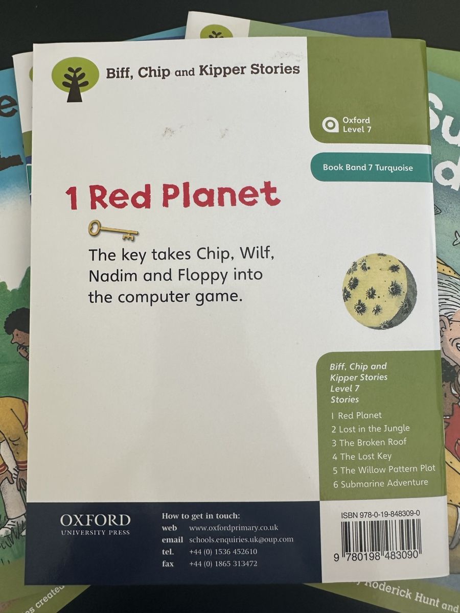 Bücher: Oxford Reading Tree Biff, Chip & Kipper 6 Buecher Level 7 – Gebraucht aus Menzingen von ina_qn7p 1