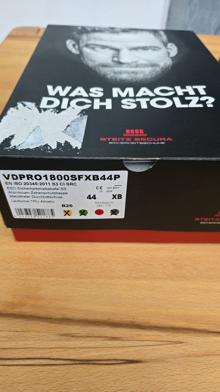 Scarpe da uomo: Arbeitsschuhe Steitz Secura S3 44 Neu Winter – Nuovo e nell'imballaggio originale da Winznau venduto da johny_wayne 8