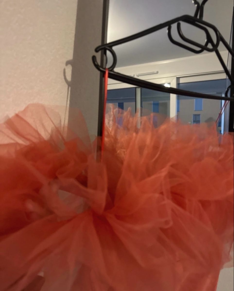 Nafnaf Vestiti: Robe bustier rose saumon avec tulle Naf Naf – Usato da Estavayer-le-Lac venduto da Iness_oth 4