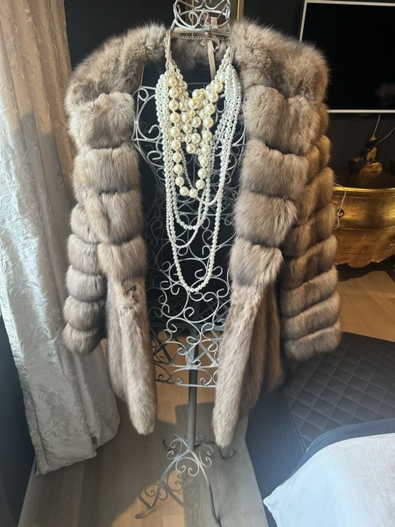 Winterjacke Für Mädchen – Gepolsterter Pelzmantel-Imitat, Weich, Mit Elastischen Bündchen