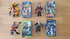 4 Vintage LEGO Hero Factory Figuren mit OVP von 2011