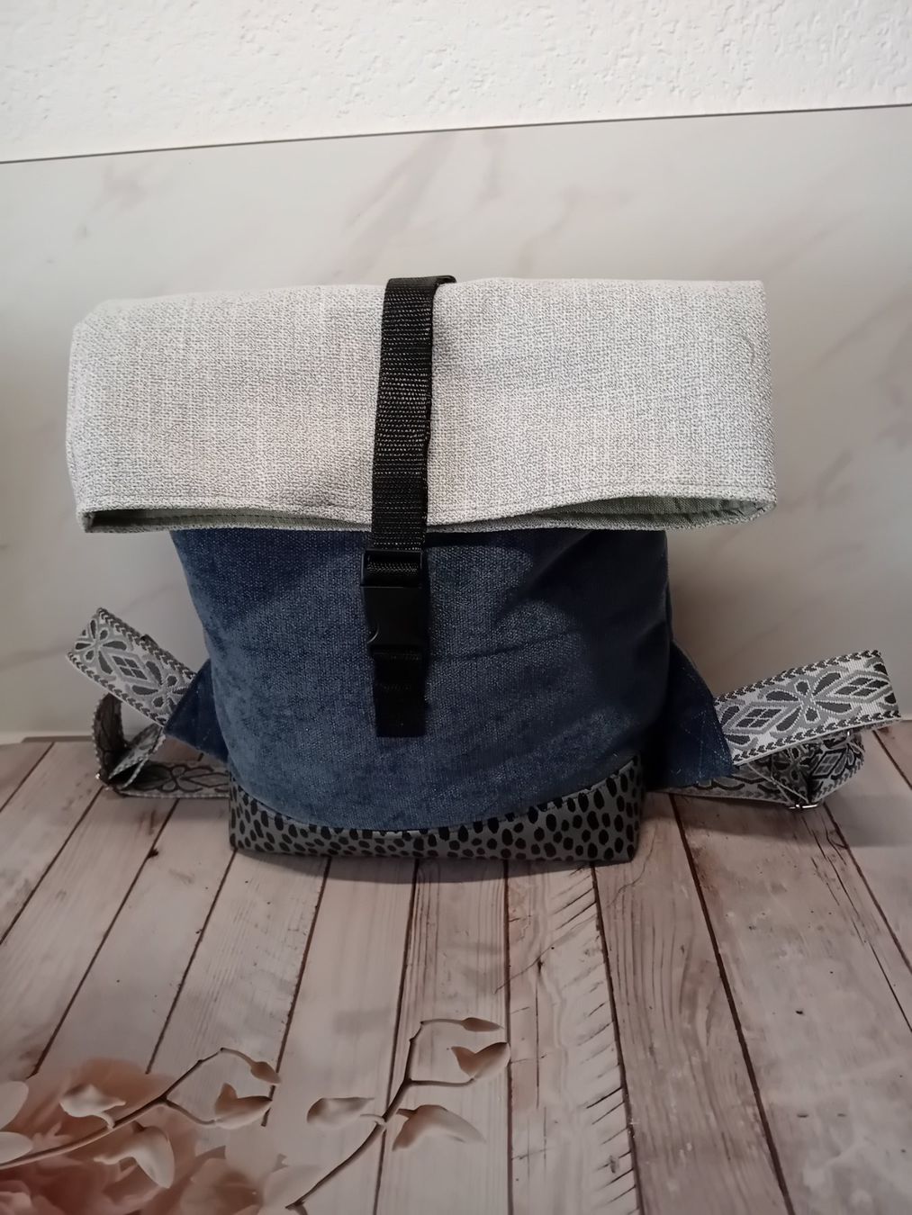 Rucksäcke: rolltop Rucksack,handarbeit – Neu (gemäss Beschreibung) aus Burgdorf von carodesign1 1