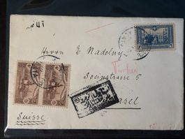 Brief 1915 aus dem Ottomanischen Reich nach Basel