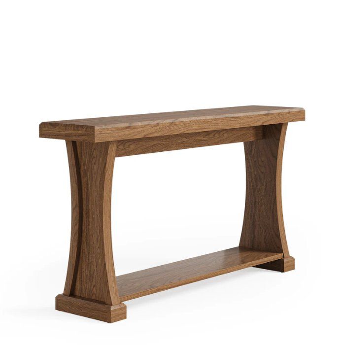 Tavoli: Konsolentisch 160cm 2 Ebenen Holzoptik – Nuovo e nell'imballaggio originale da Gretzenbach venduto da Genfi-Shop 6
