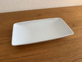 Servierplatte IKEA 365 weiss 35 x 20 cm neuwertig
