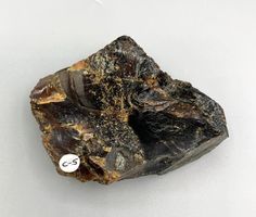 Blauer Bernstein - Rohstein - Naturbelassen