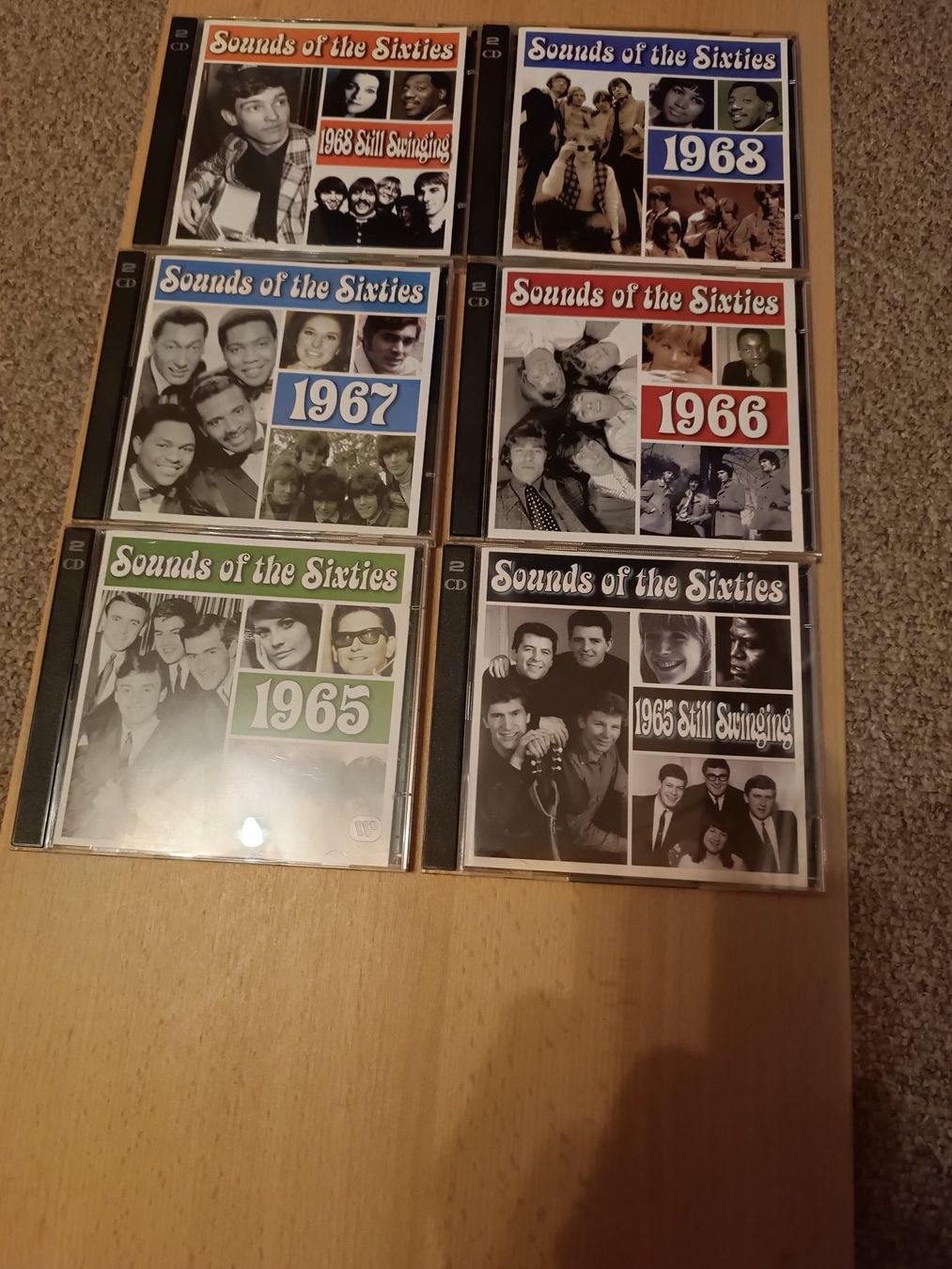 CDs: Sounds of the Sixties 64 CDs – Neu (gemäss Beschreibung) aus Horn von sonjamenzi 1