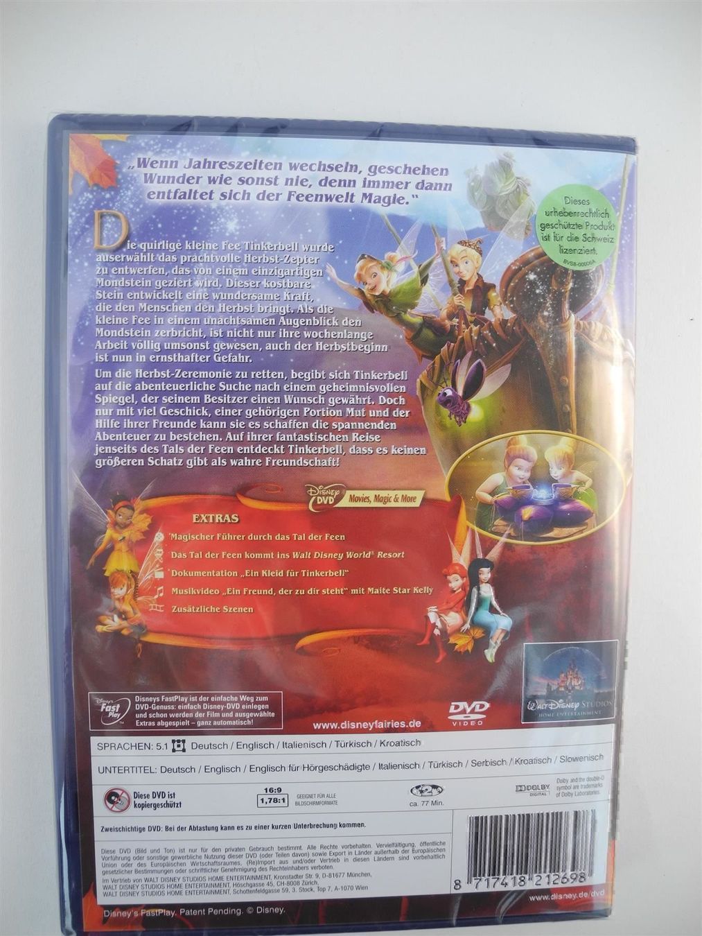 Tous les DVDs: Disney Tinker Bell 2, Nr. 461 – Neuf avec emballage d'origine à Kottwil par Crazyrolf 1