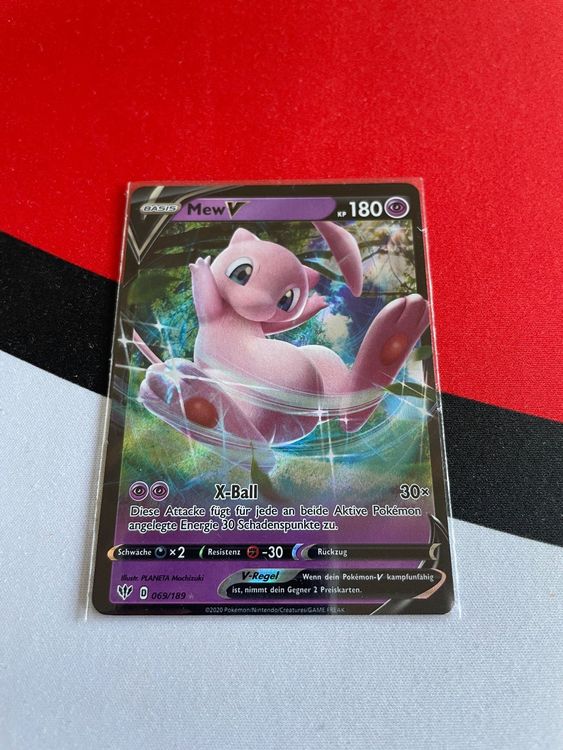 Pokémon Karte Mew V Kaufen auf Ricardo