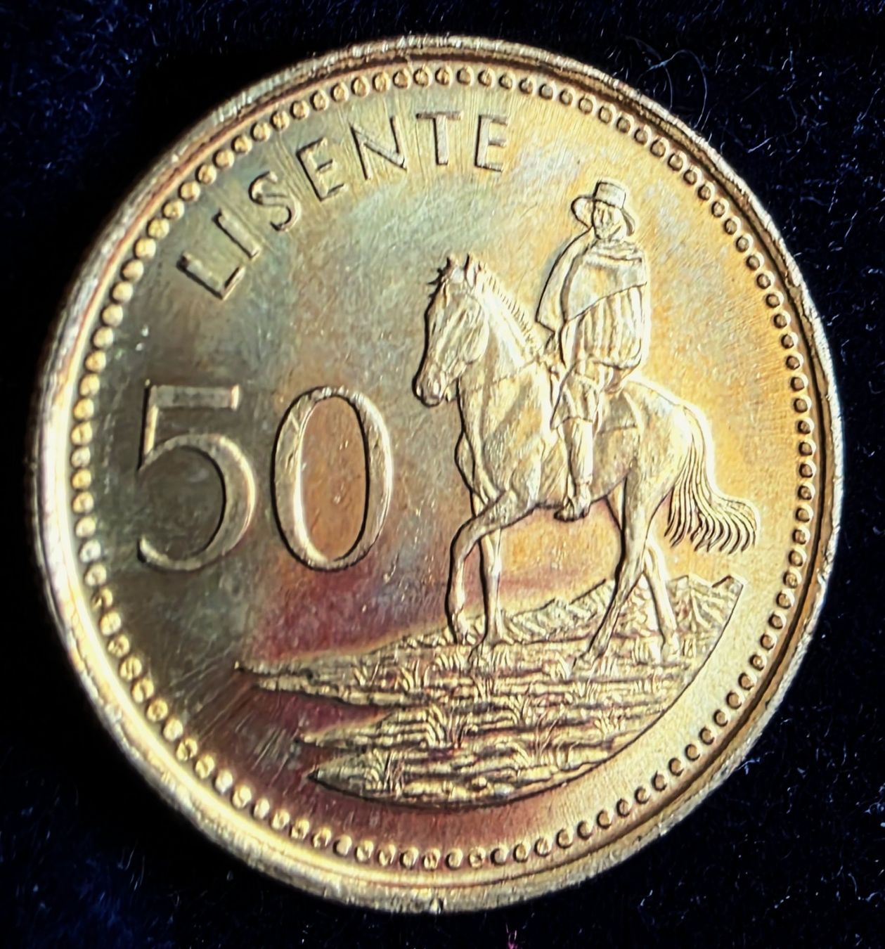 Alle Münzen: LESOTHO 50 LISENTE 1998 – Neu (gemäss Beschreibung) aus winterthur von CoinPassion
